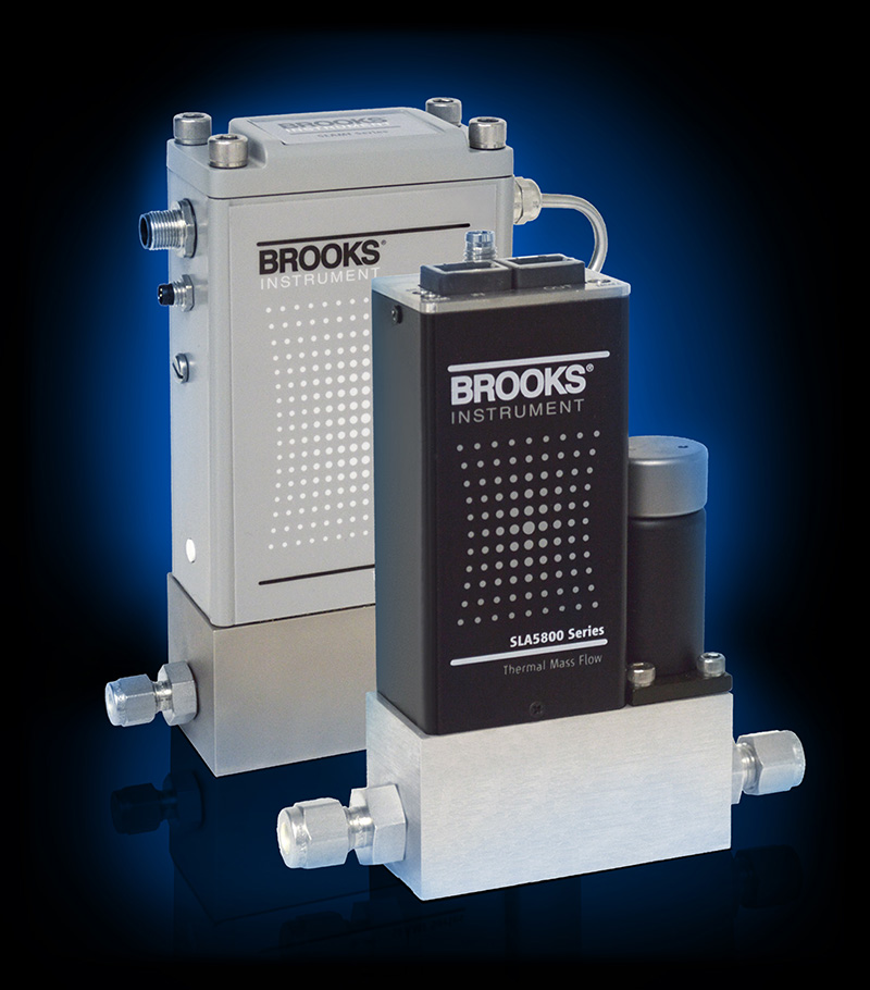Ar/200cc Brooks SLA7950D Digital MFC Mass Flow Controller 1/4" VCR Device Net 