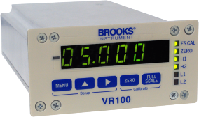 Brooks VR100 Single Channel Power Supply & Display Module 