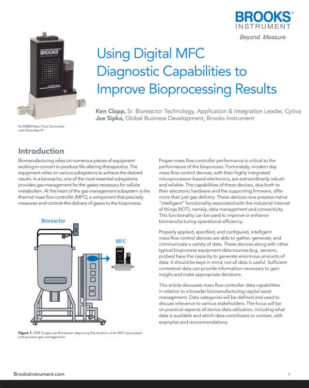 MFC bioprocessing white paper
