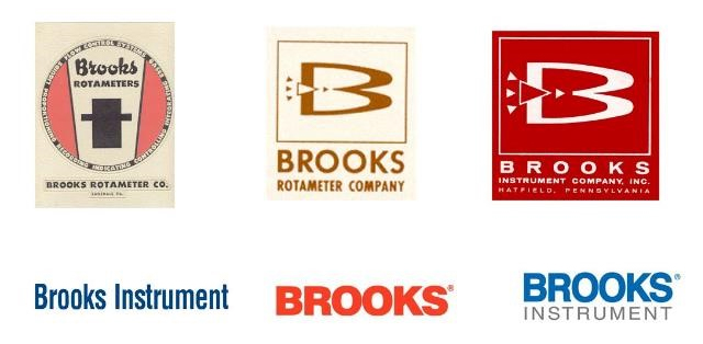 Brooks Instrument branding evolves over the years