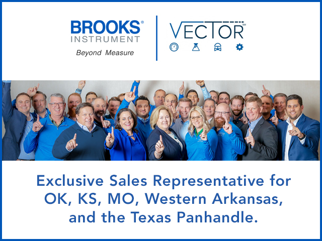 Brooks Instrument exclusive sales partner Vector Controls and Automation Group